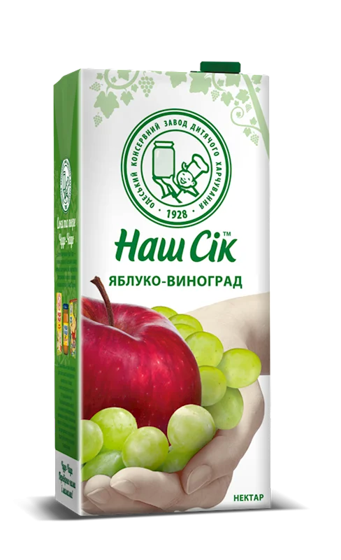 NASH SOK JUICE APPLE GRAPE 2L