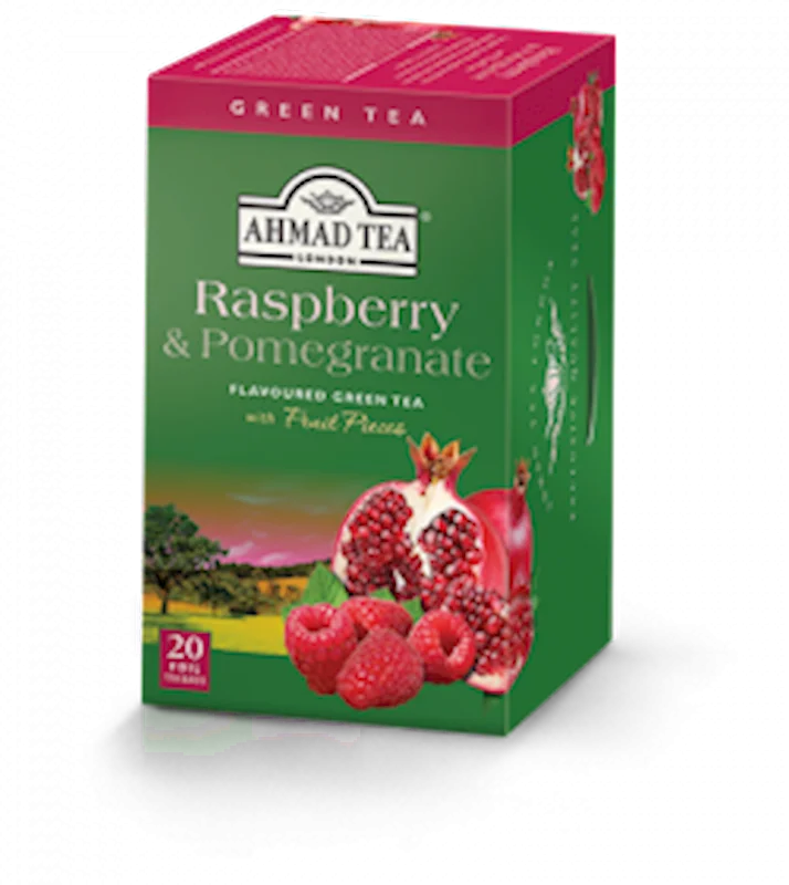 AHMAD GREEN TEA RASPBERRY POMEGRANATE 20 TB