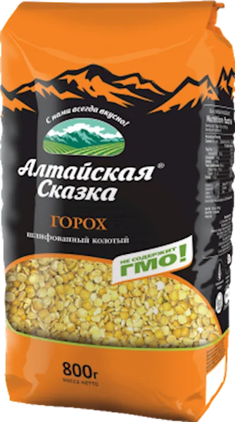 "ALTAYSKAYA SKAZKA" YELLOW PEAS CRUSHED 800GR