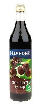 SOUR CHERRY SYRUP 1 L BELVEDER