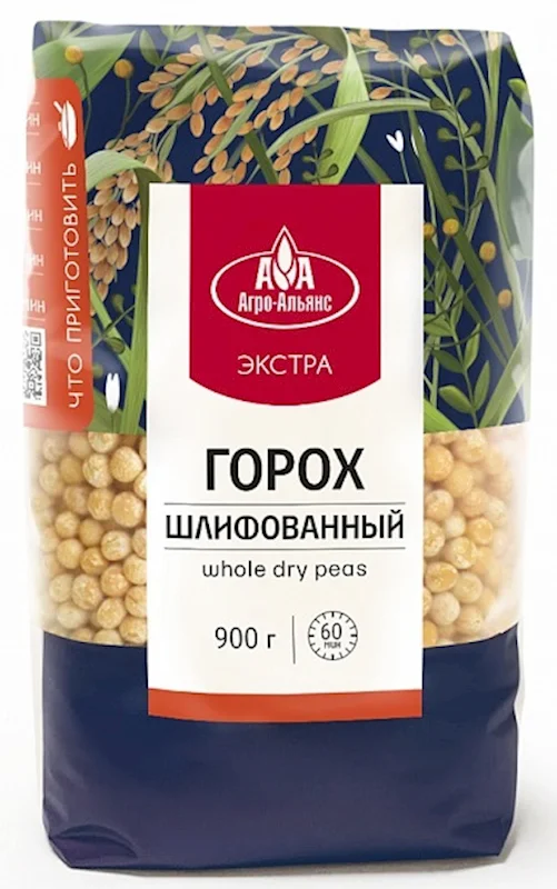 AGRO-ALLIANS PEAS WHOLE EXTRA 900 GR