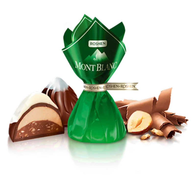 "ROSHEN" MONTBLANC NUTS CANDY