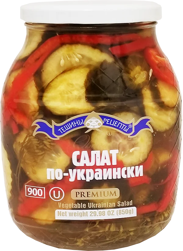 TESCHINY RECEPTY PREMIUM SALAD UKRAINIAN 900ML