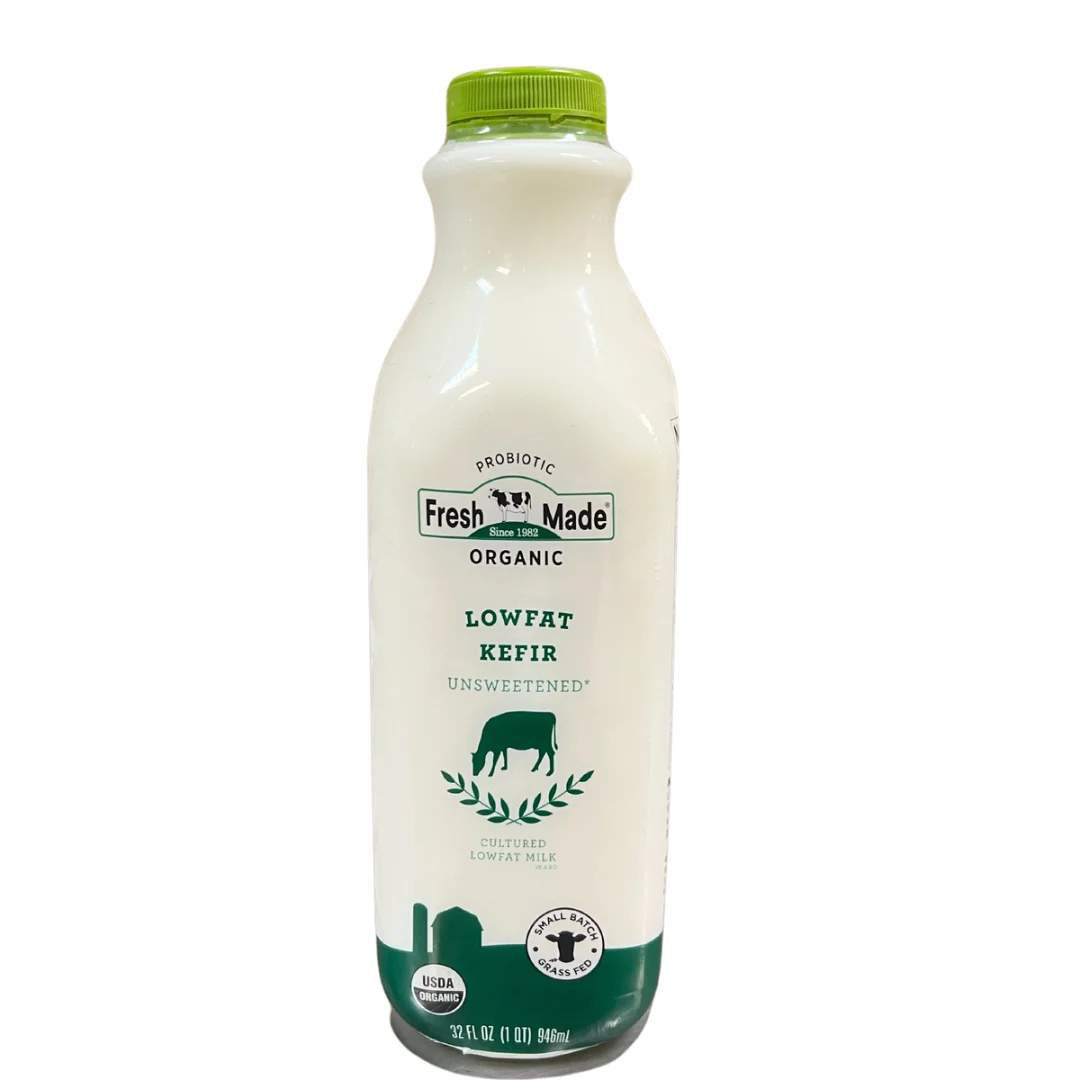 FRESH MADE ORGANIC KEFIR LOWFAT 946ML