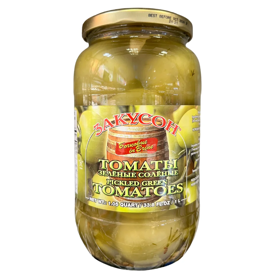 ZAKUSON PICKLES GREEN TOMATOES 1L