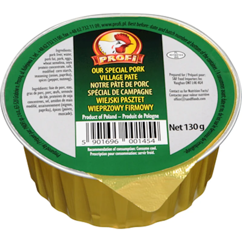 PORK PATE FIRMOVY 130 G PROFI