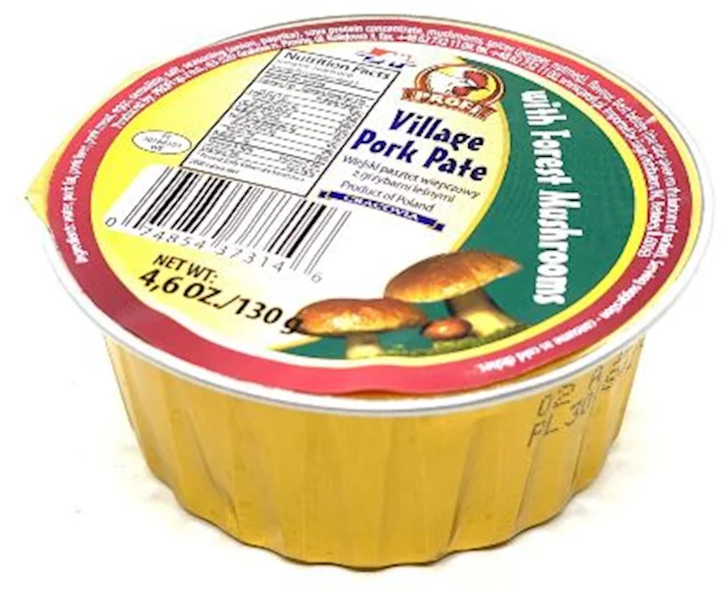 FOREST MUSHROOM PORK PATE 130G PROFI