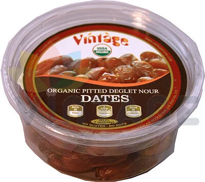 ORGANIC PITTED DATES 397G VINTAGE