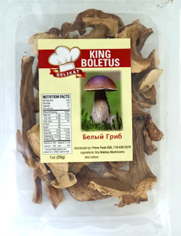 DELIKAT DRY WHITE MUSHROOMS 28GR