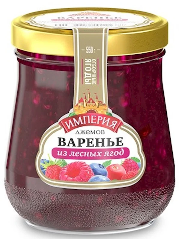 IMPERIYA DJEMOV PRESERVE 550 GR FOREST BERRIES