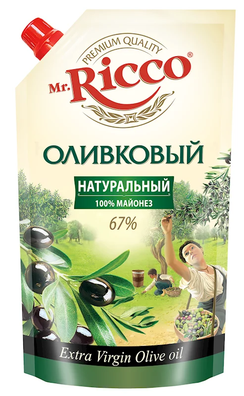 RICCO ORGANIC MAYONEZ W OLIVE 375GR