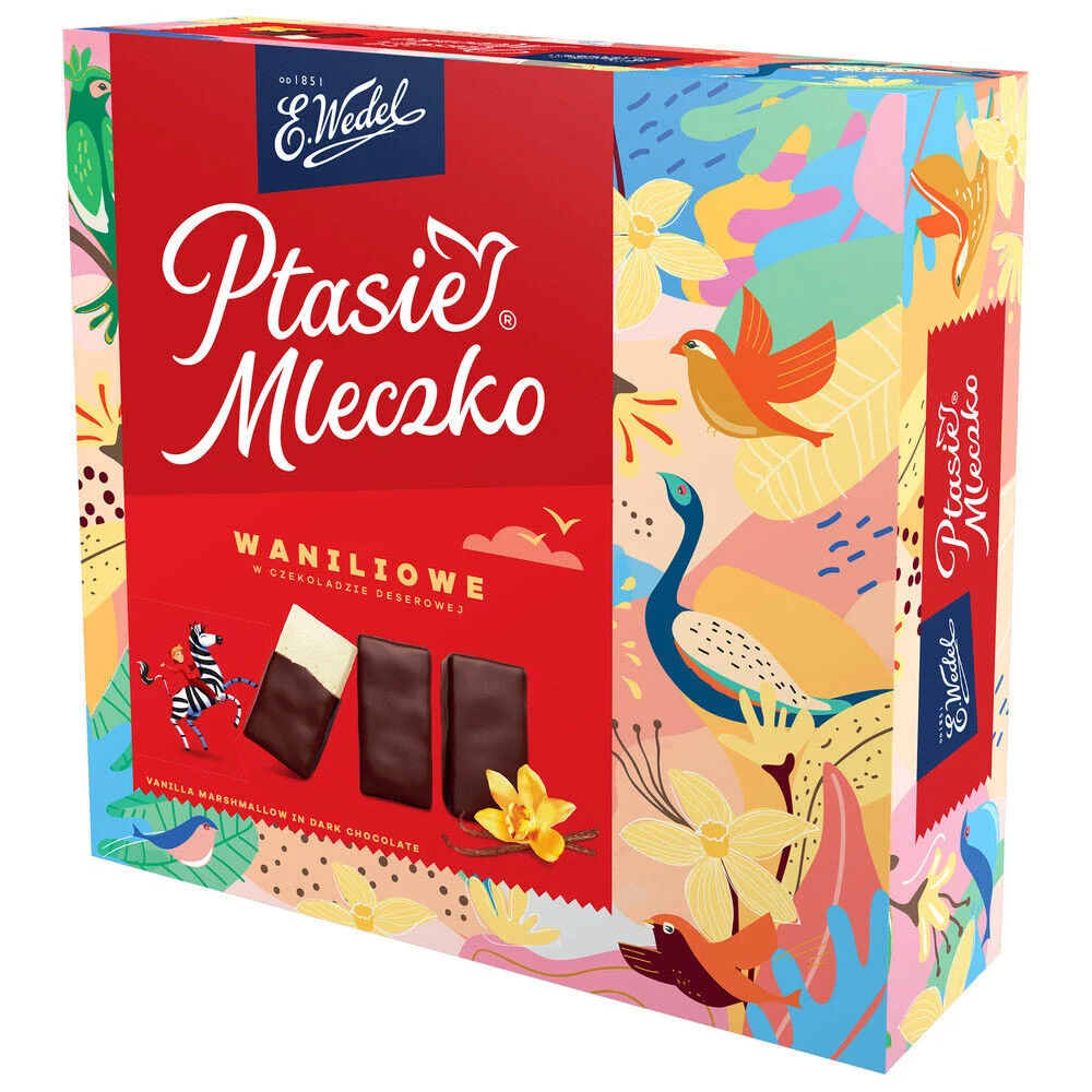 PTASIE MLECZKO VANILLA 340G