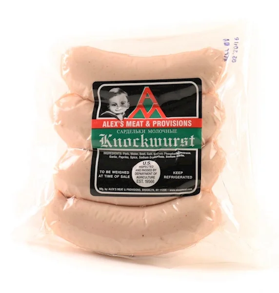 Alex's Meat Milk Knockwurst (Molochnye)