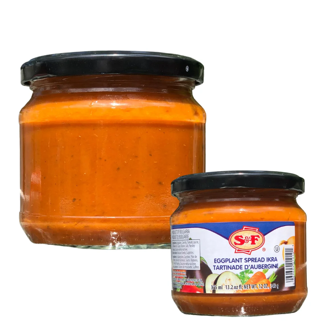 S&F EGGPLANT SPREAD 340GR