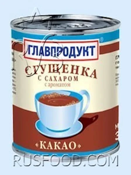 CONDENSED MILK COCOA 380G GLAVPRODUCT
