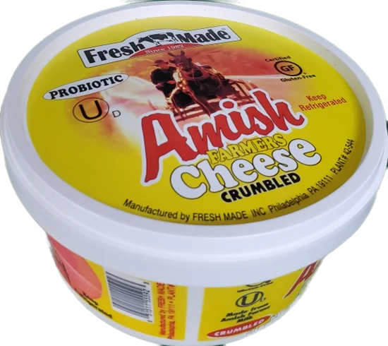 FARMER CHEESE (TVOROG) AMISH 24OZ (1.5LB) FRESH MADE