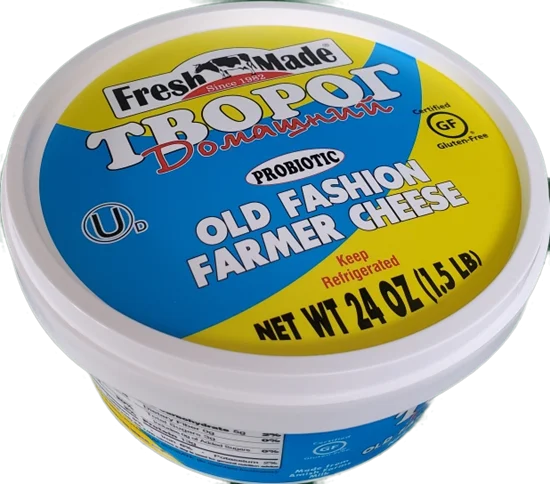 FARMER CHEESE (TVOROG) DOMASHNIY 24OZ (1.5LB)
