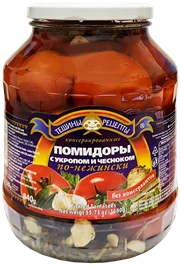 "TESHINY RETSEPTY" TOMATOES W DILL GARLIK 1700GR