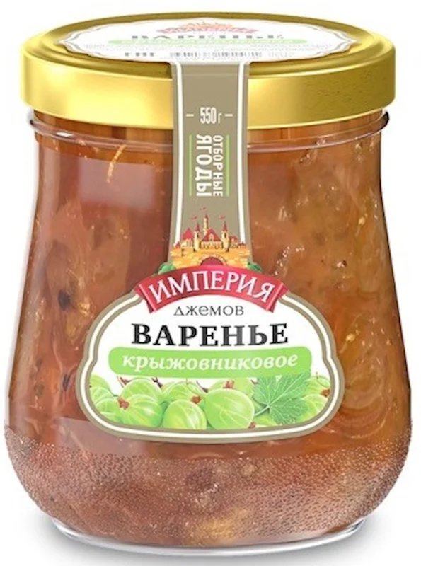 IMPERIYA DJEMOV GOOSEBERRY PRESERVE  550 GR