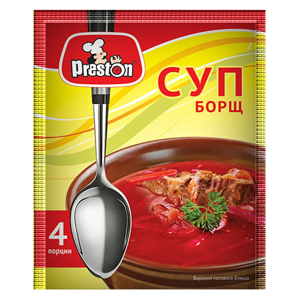 SOUP BORSCH 60G PRESTON