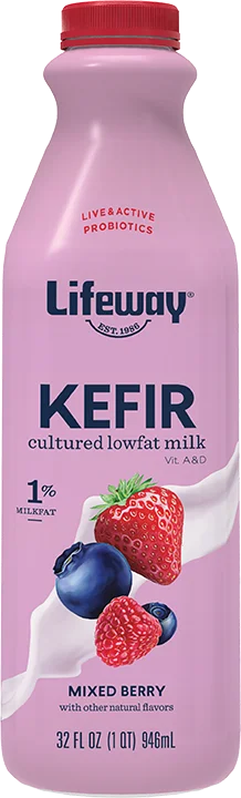 Lifeway Mixed Berry Kefir Milk 32 Fl OZ