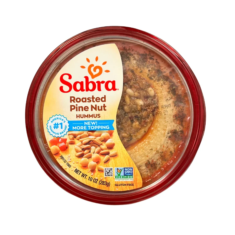 HUMUS SABRA W/PINE NUTS 283 GR