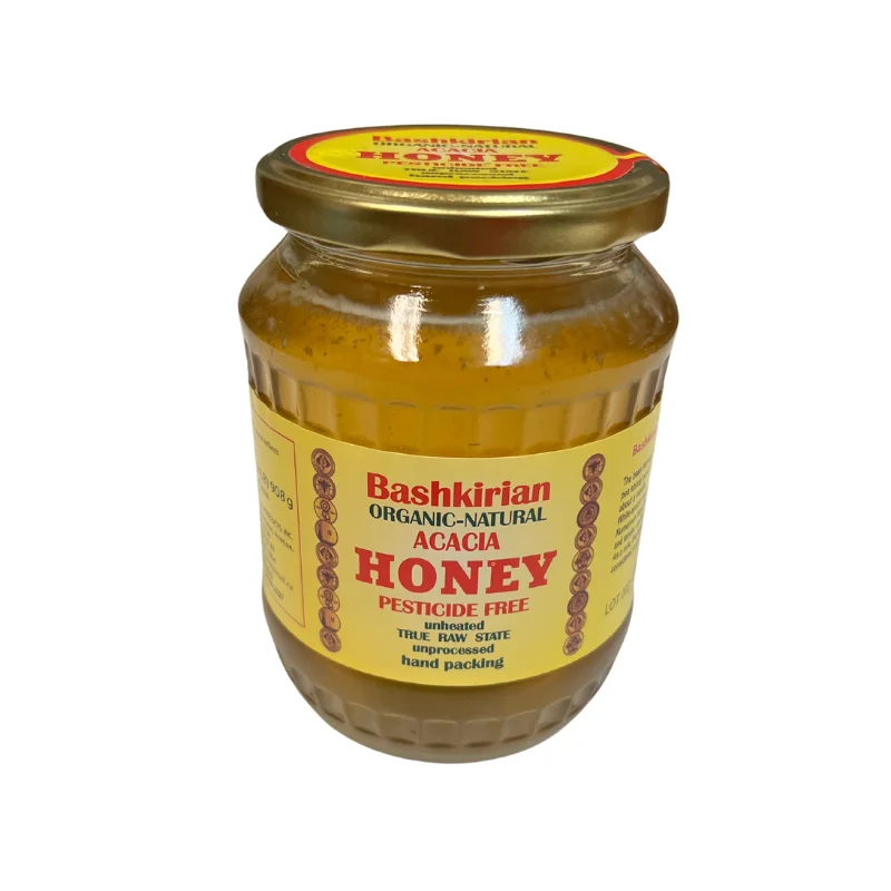 BASHKIRIAN ORGANIC ACACIA HONEY 908G