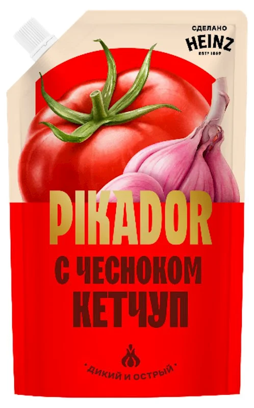 "PIKADOR" KETCHUP WITH GARLIC 300G
