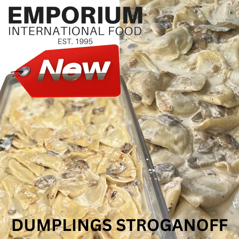 POTATO DUMPLING STROGANOFF