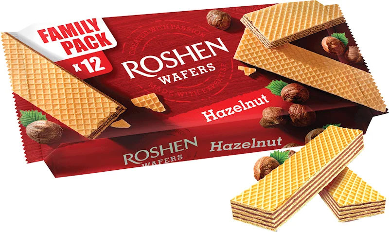 WAFERS HAZELNUT 216GR