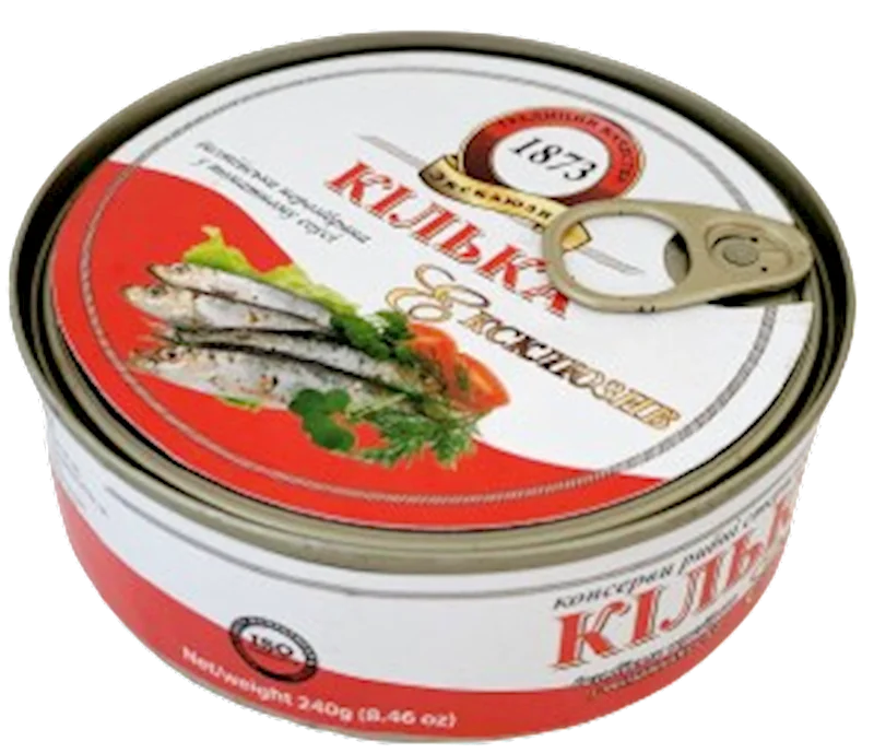 EXCLUSIVE BALTIC SPRATS (KILKA) IN TOMATOE SAUCE E/O 240G