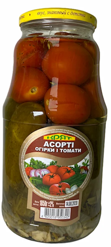 ASSORTY 1.85L TOMATOES&PICKLES