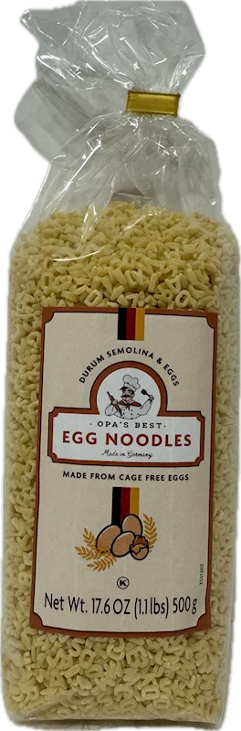 OPA`S EGG ALPHABET NOODLES 500G