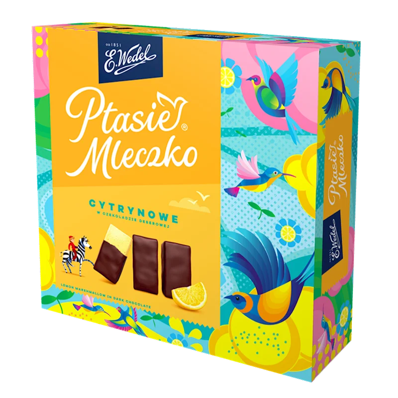 PTASIE MLECZKO LEMON 340G