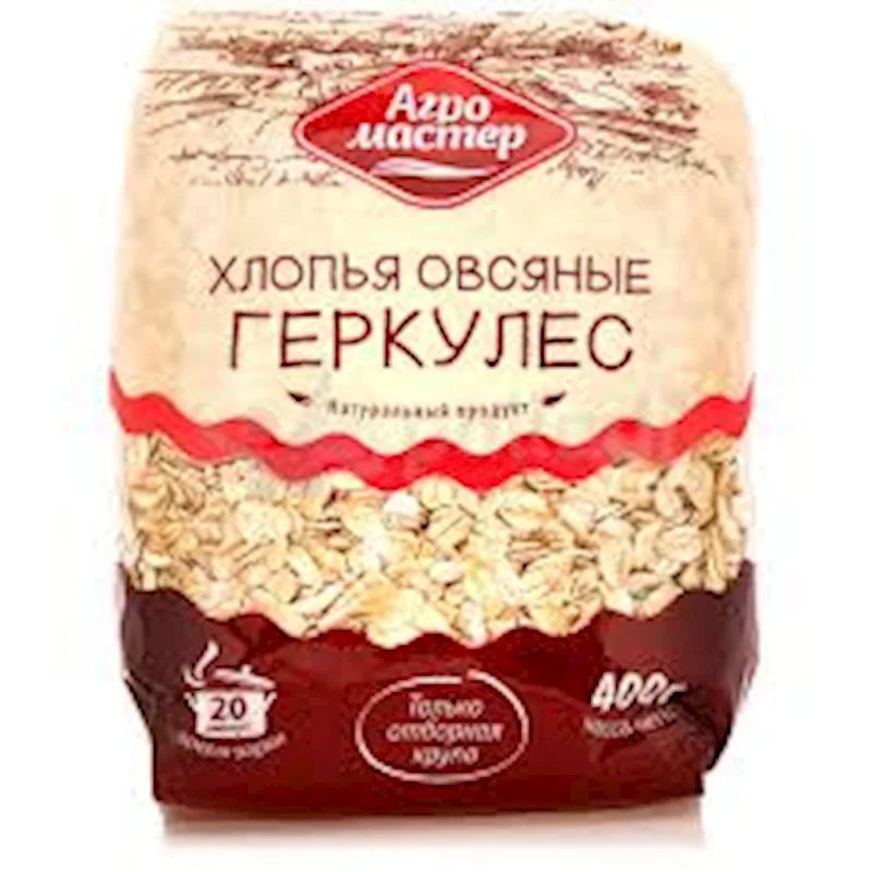 OATMEAL FLAKES 400 G AGROMASTER