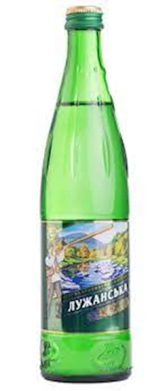 LUZHANSKAYA WATER 0.5L GLASS