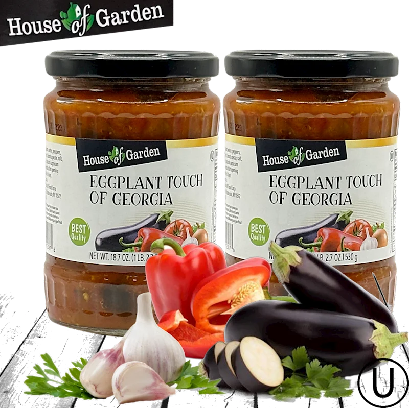 APPETIZER EGGPLANT TOUCH OF GEORGIA 540G HOUSE OF GARDEN