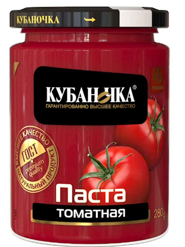 TOMATO PASTE 280G KUBANOCHKA