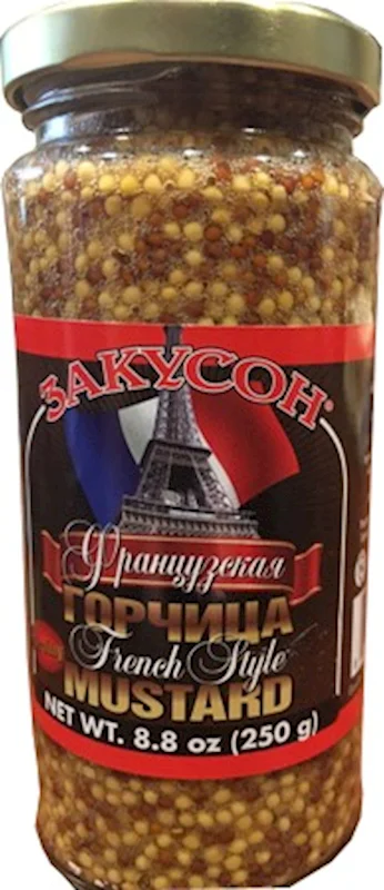 ZAKUSON FRENCH-STYLE MUSTARD 250G