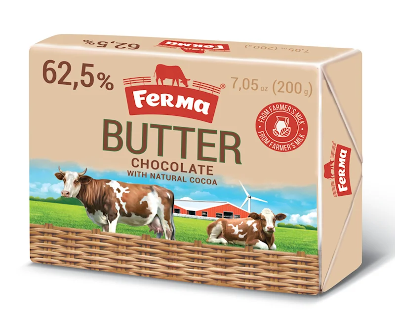 FERMA CHOCOLATE BUTTER 62.5% 200G