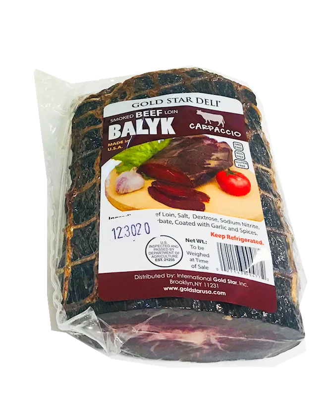 BALYK BEEF CARPACCIO