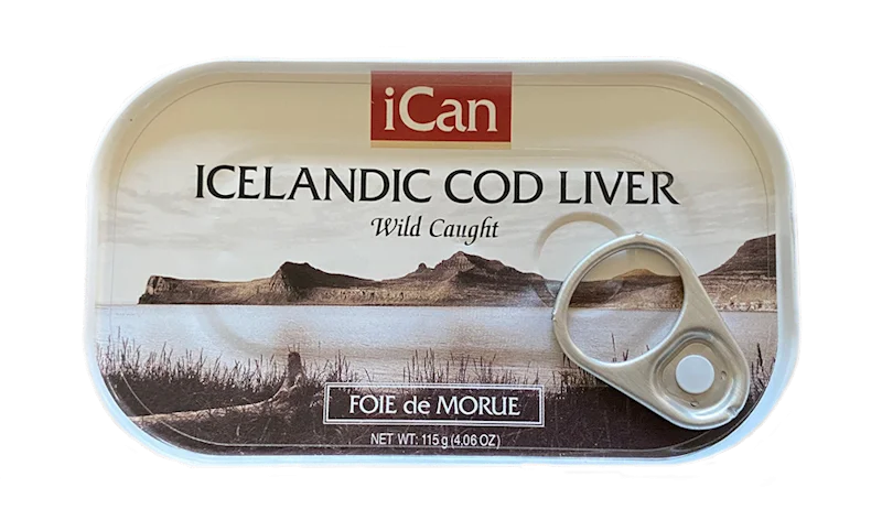 ICELANDIC COD LIVER 121 G