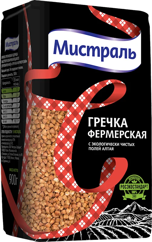 "MISTRAL" FARM BUCKWHEAT 900G