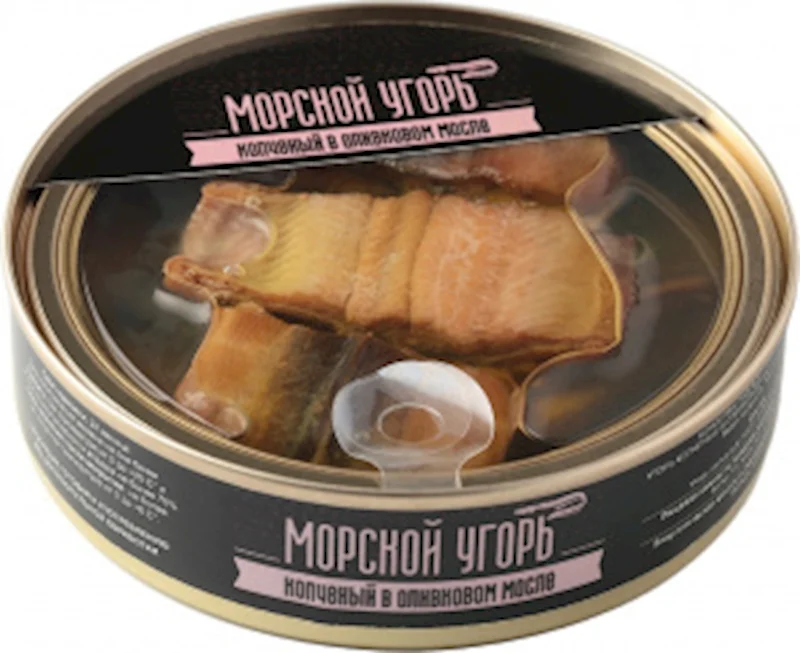 SMOKED EEL IN OLIVE OIL 160G ECOFOOD