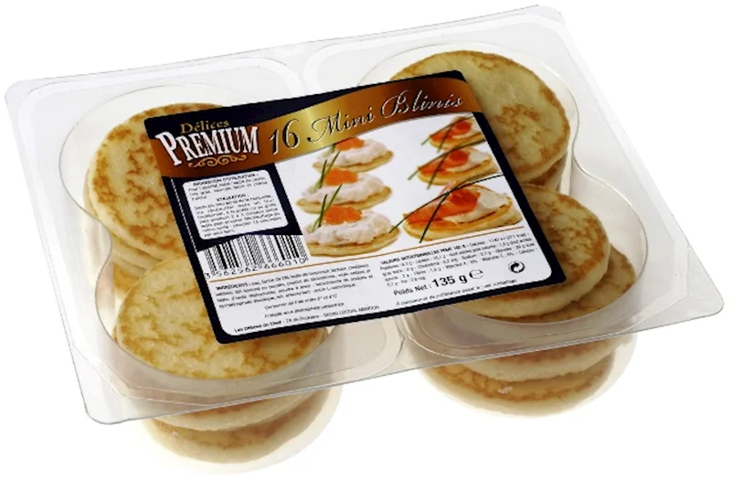 DELICES PREMIUM 16 MINI BLINIS 135G