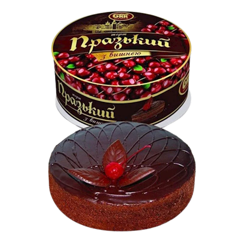 CAKE PRAGUE W/CHERRY 850G BKK