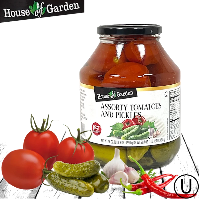 MARINATED ASSORTY PICKLES&TOMATOES 1.6KG