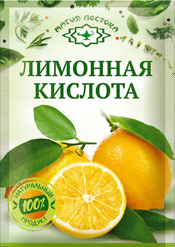 CITRIC ACID 10 G MAGIA VOSTOKA