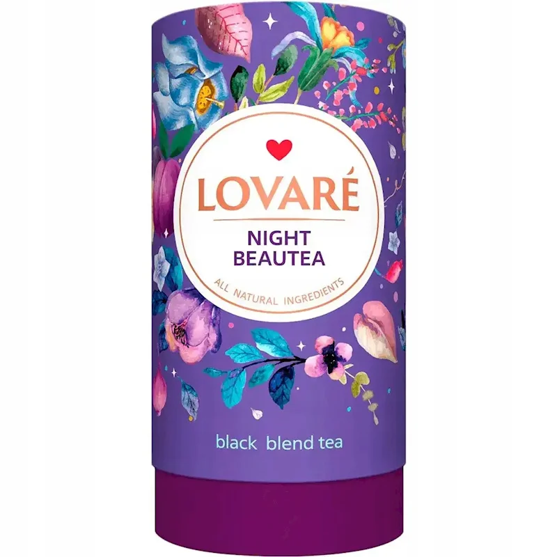 LOVARE TEA BLACK "NIGHT BEAUTEA" TUBE 80G
