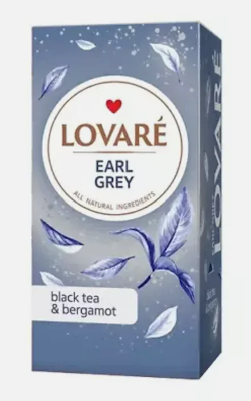 LOVARE BLACK TEA W/BERGAMOT 24*2G